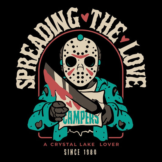 Crystal Lake Lover - Wall Tapestry