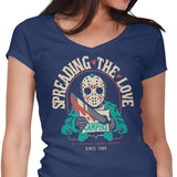 Crystal Lake Lover - Women's V-Neck