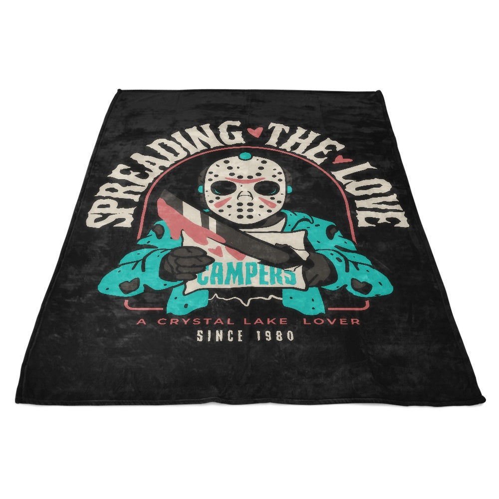 Crystal Lake Lover - Fleece Blanket