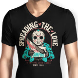 Crystal Lake Lover - Men's V-Neck