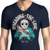 Crystal Lake Lover - Men's V-Neck