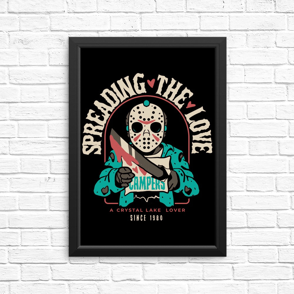 Crystal Lake Lover - Posters & Prints