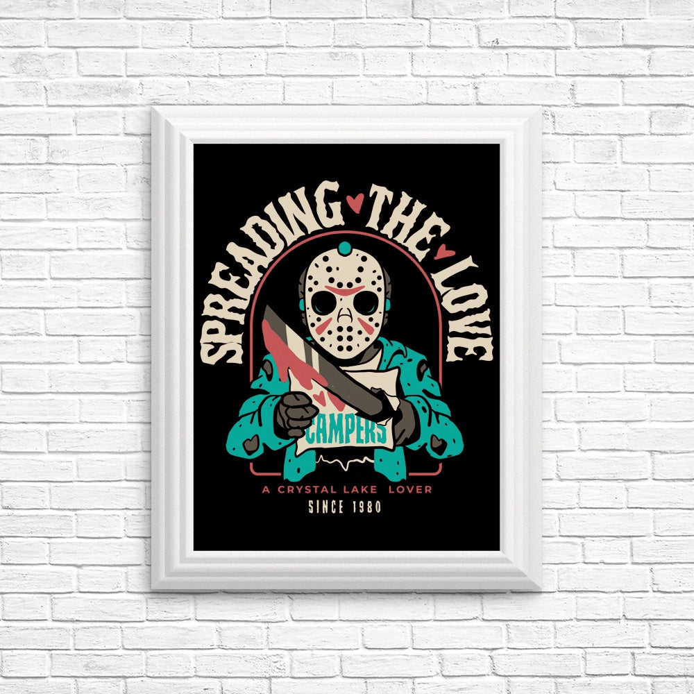 Crystal Lake Lover - Posters & Prints