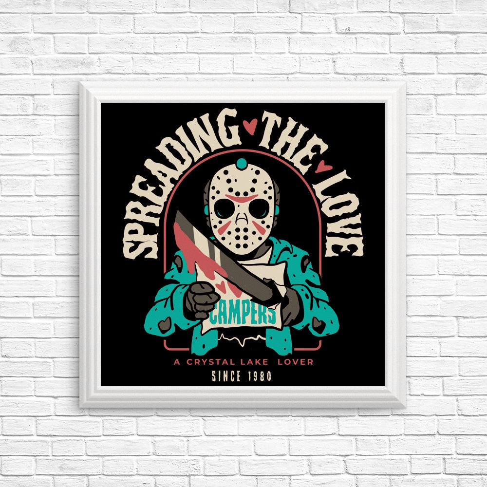 Crystal Lake Lover - Posters & Prints