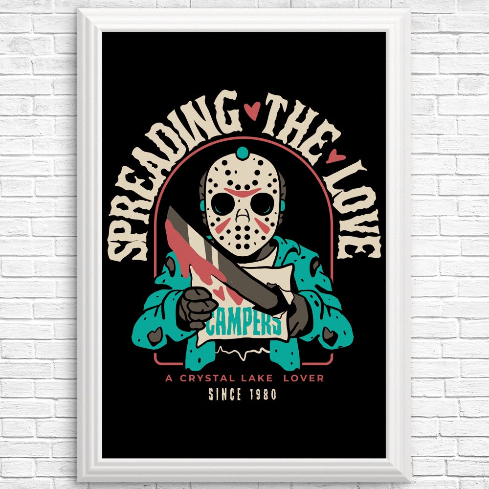 Crystal Lake Lover - Posters & Prints