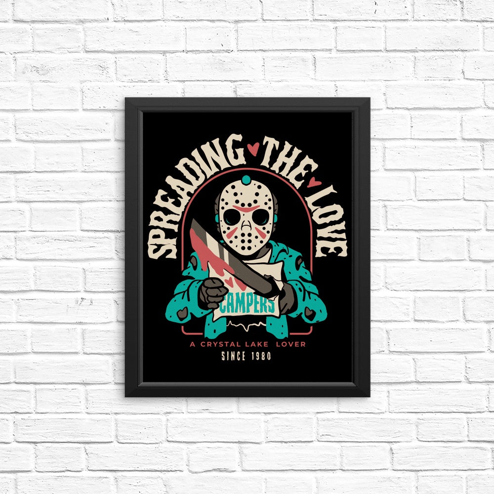 Crystal Lake Lover - Posters & Prints