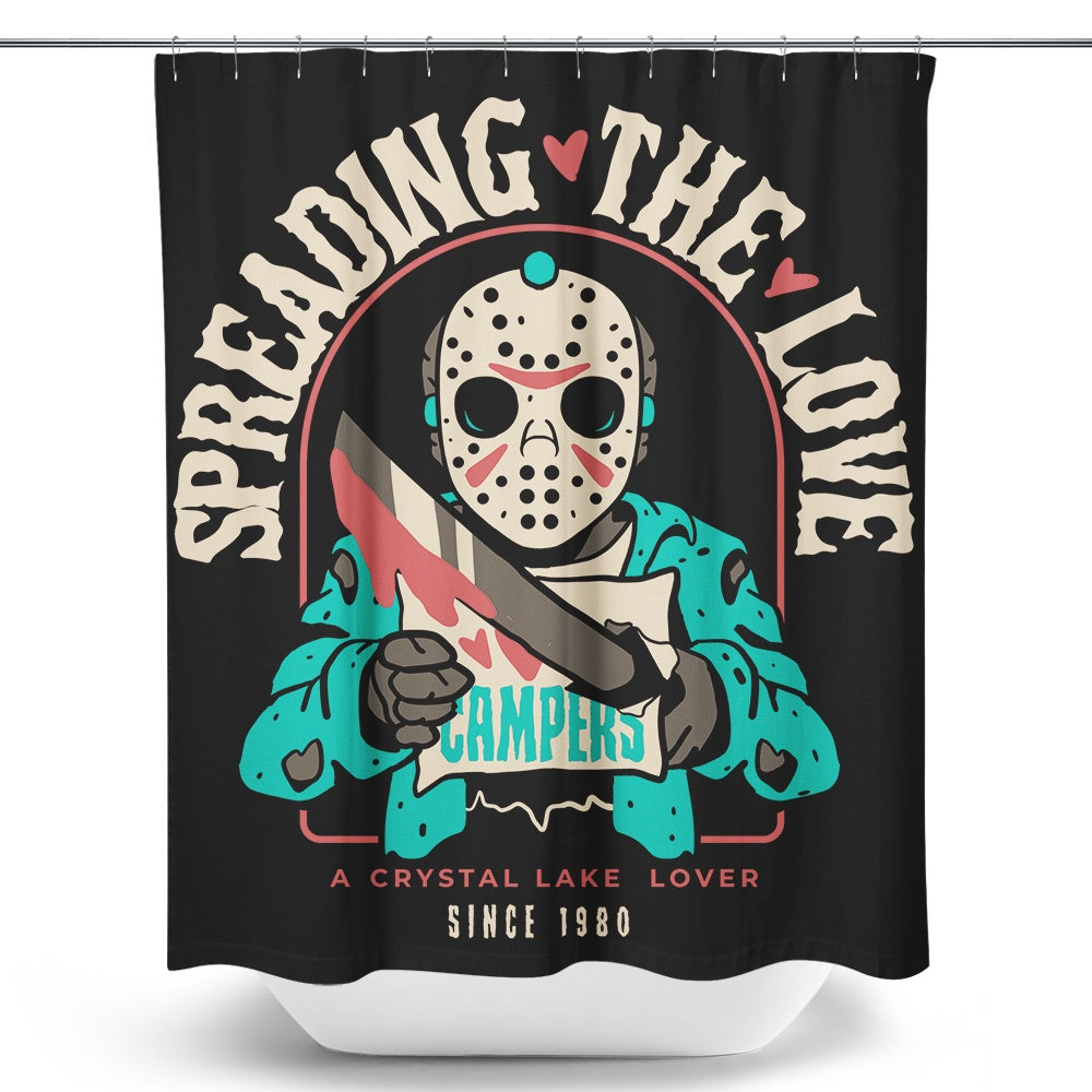 Crystal Lake Lover - Shower Curtain