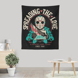 Crystal Lake Lover - Wall Tapestry