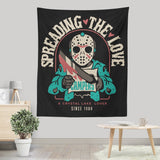 Crystal Lake Lover - Wall Tapestry