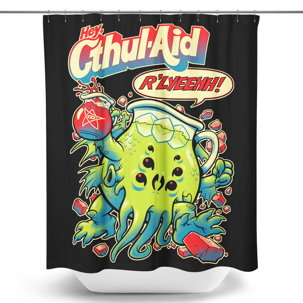Cthul-Aid - Shower Curtain