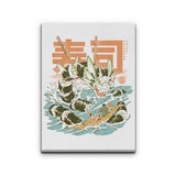 Cucumber Sushi Dragon - Canvas Print