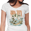 Cucumber Sushi Dragon - Women's V-Neck