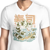 Cucumber Sushi Dragon - Men's V-Neck