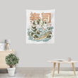 Cucumber Sushi Dragon - Wall Tapestry