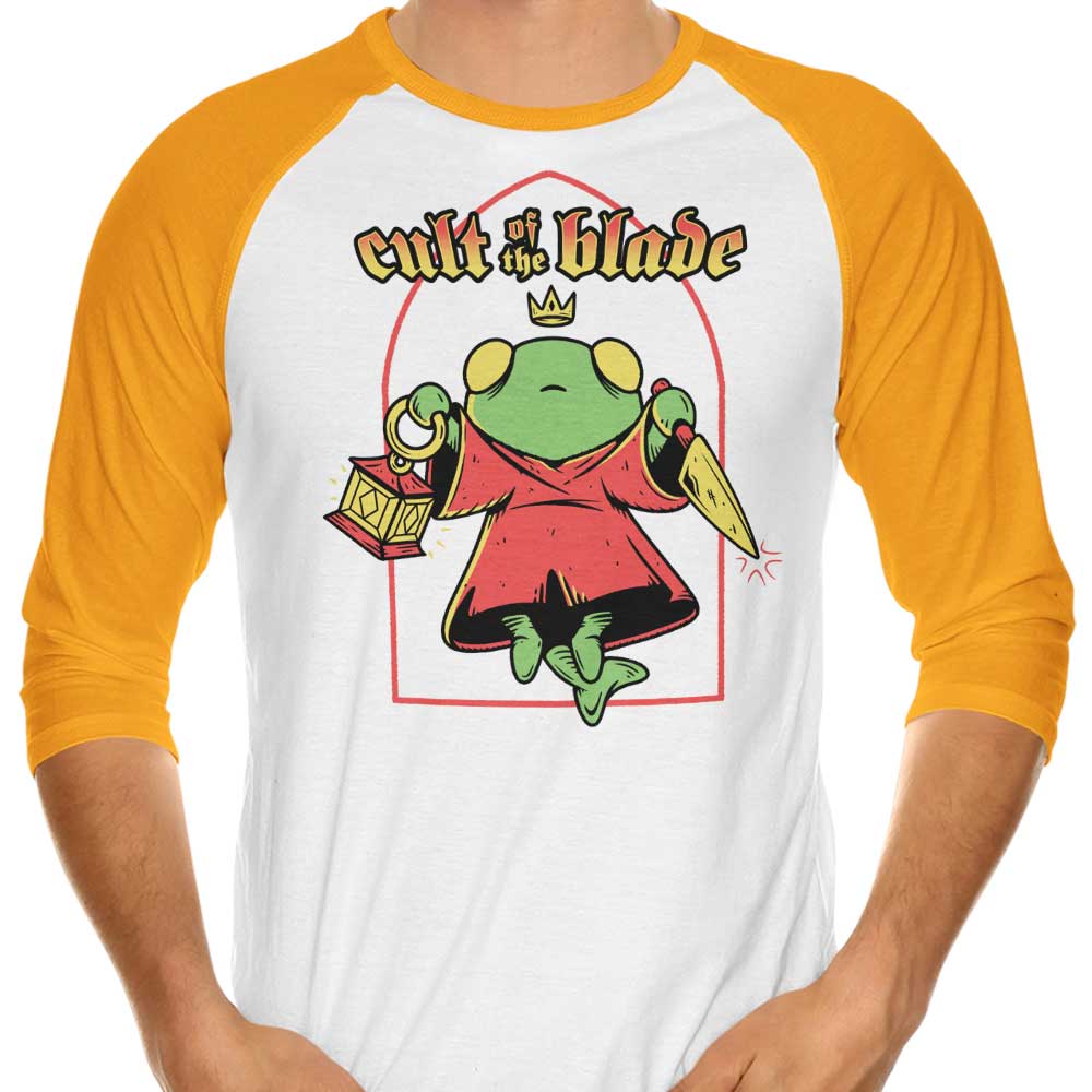 Cult of the Blade - 3/4 Sleeve Raglan T-Shirt