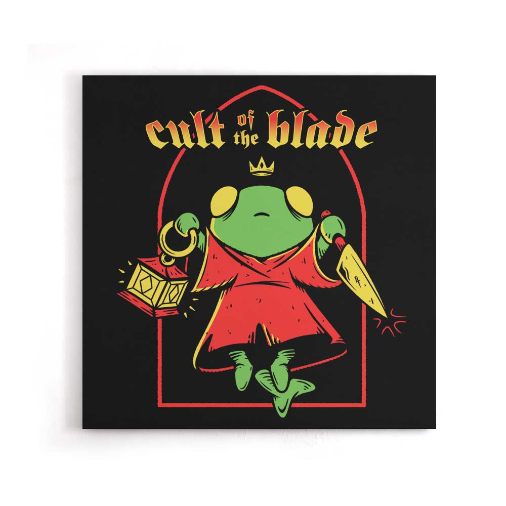 Cult of the Blade - Canvas Print