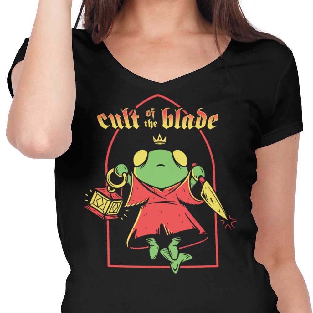 Cult of the Blade - Women's V-Neck