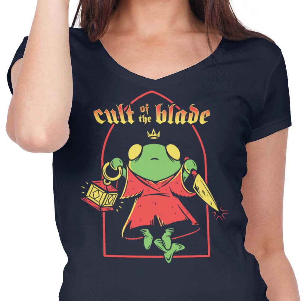 Cult of the Blade - Women's V-Neck