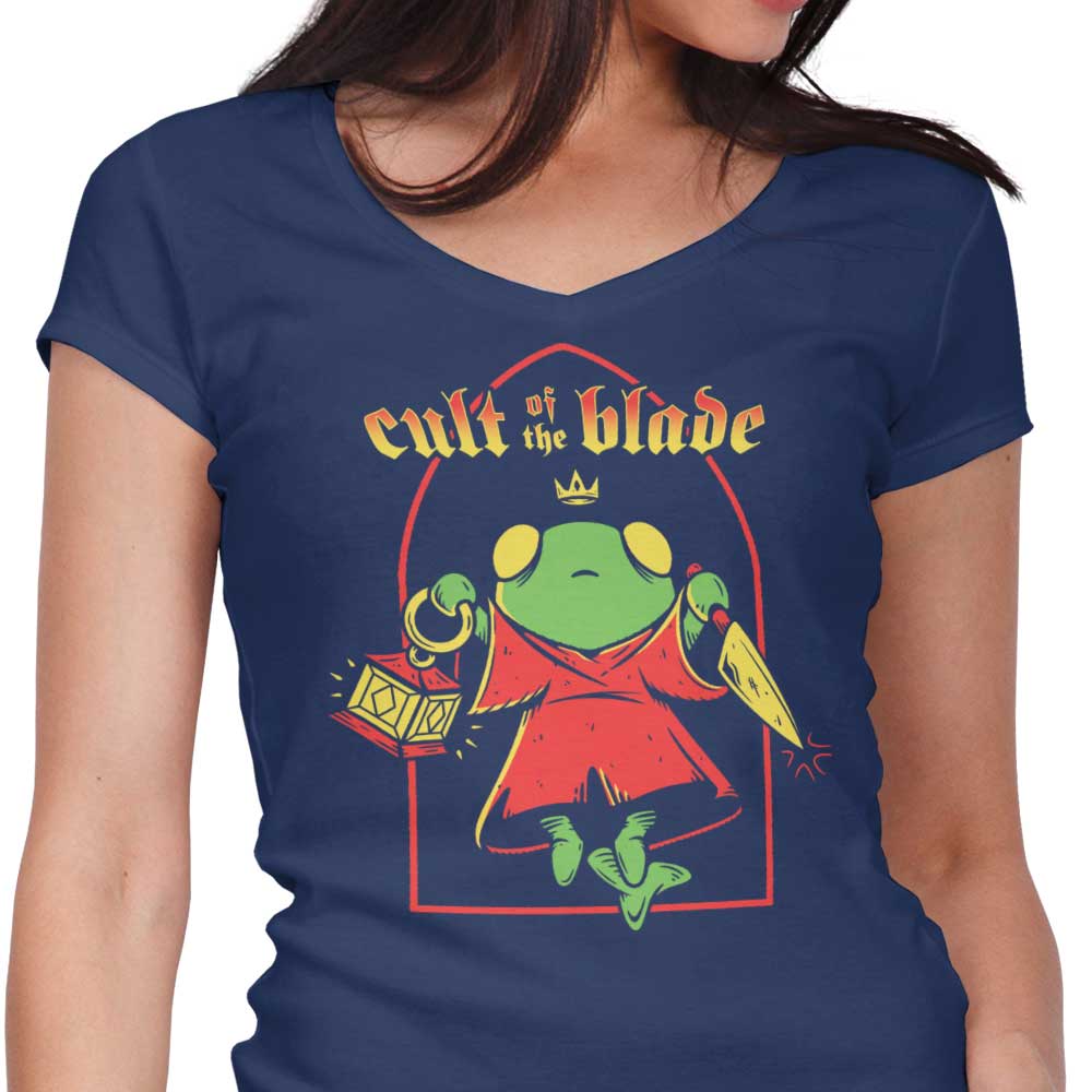 Cult of the Blade - Women's V-Neck