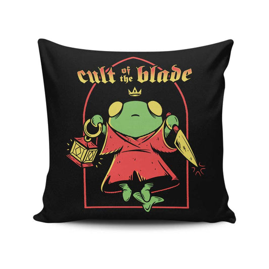 Cult of the Blade - Throw Pillow