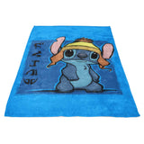 Cunning and Blue - Fleece Blanket