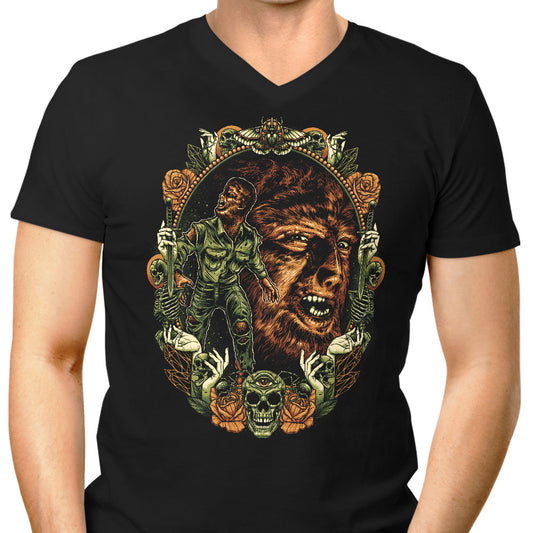Curse of the Moon - Men's V-Neck