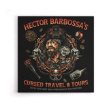 Cursed Travel and Tours - Canvas Print