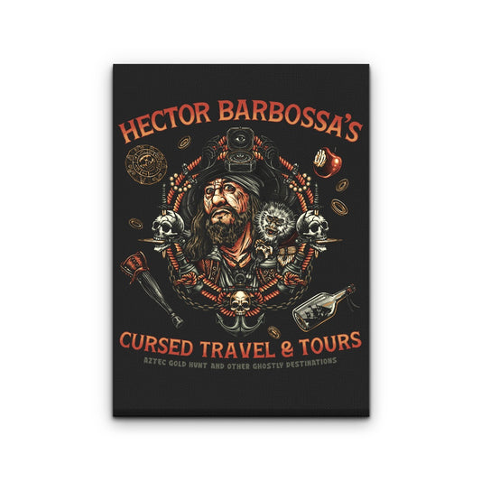 Cursed Travel and Tours - Canvas Print