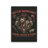 Cursed Travel and Tours - Canvas Print