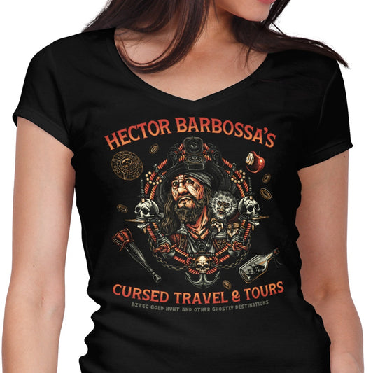 Cursed Travel and Tours - Women's V-Neck