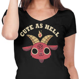 Cute as Hell - Women's V-Neck