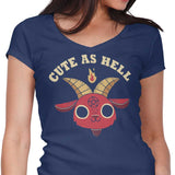 Cute as Hell - Women's V-Neck