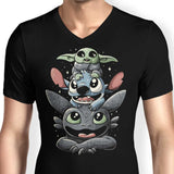 Cuteness Tower - Men's V-Neck