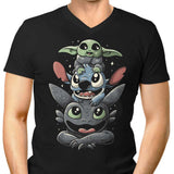 Cuteness Tower - Men's V-Neck