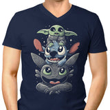 Cuteness Tower - Men's V-Neck