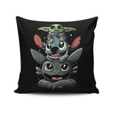 Cuteness Tower - Throw Pillow