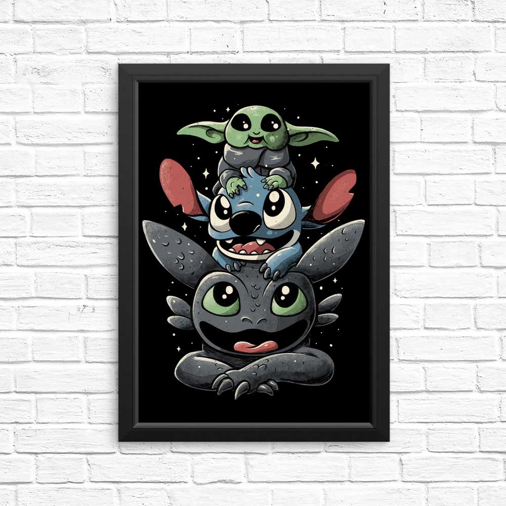 Cuteness Tower - Posters & Prints