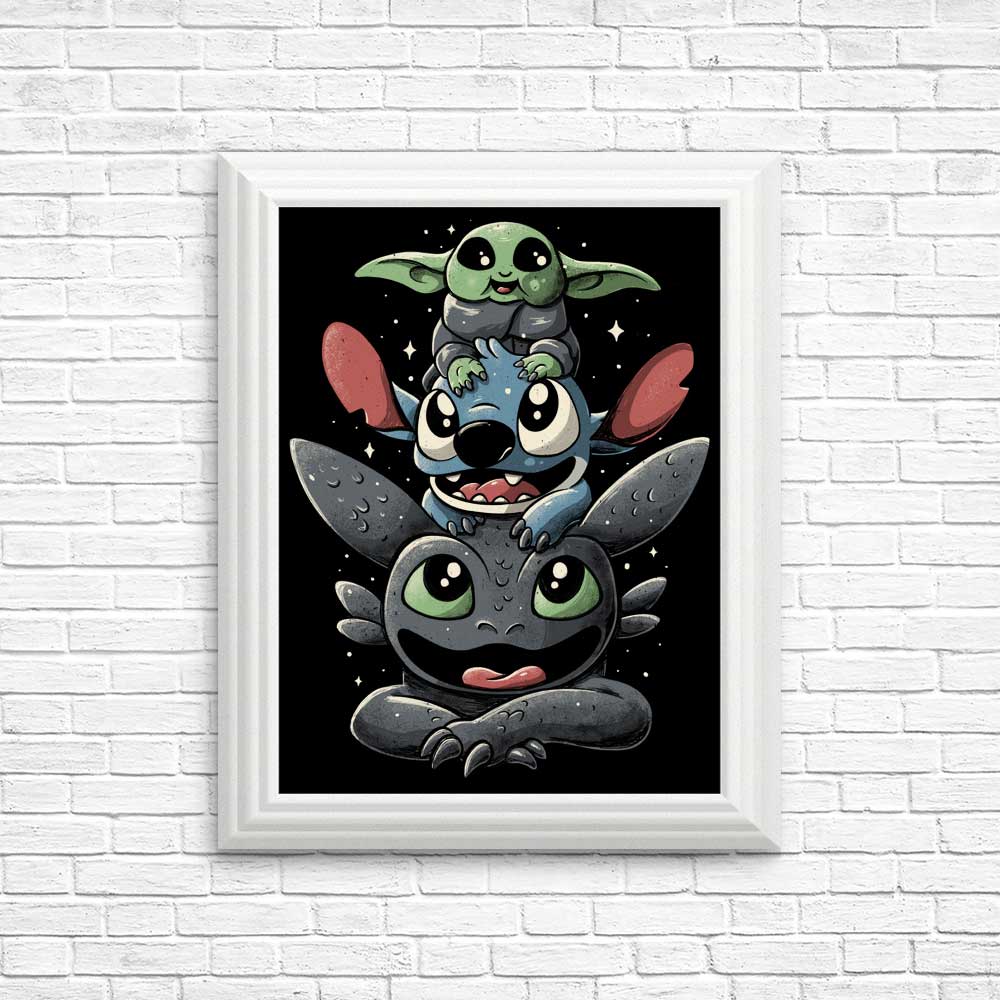 Cuteness Tower - Posters & Prints