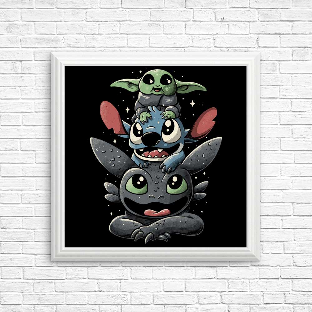Cuteness Tower - Posters & Prints