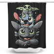 Cuteness Tower - Shower Curtain