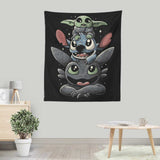 Cuteness Tower - Wall Tapestry