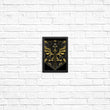 Cyber Hero Gold - Posters & Prints