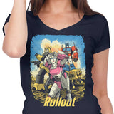Cyber Wasteland - Women's V-Neck
