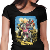 Cyber Wasteland - Women's V-Neck
