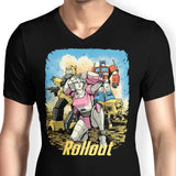 Cyber Wasteland - Men's V-Neck
