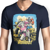Cyber Wasteland - Men's V-Neck