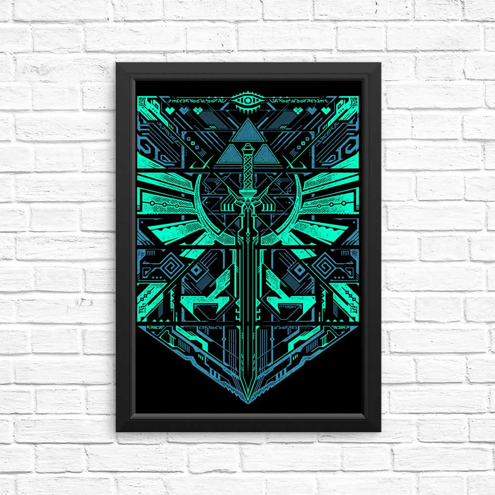 Cyber Z Hero - Posters & Prints