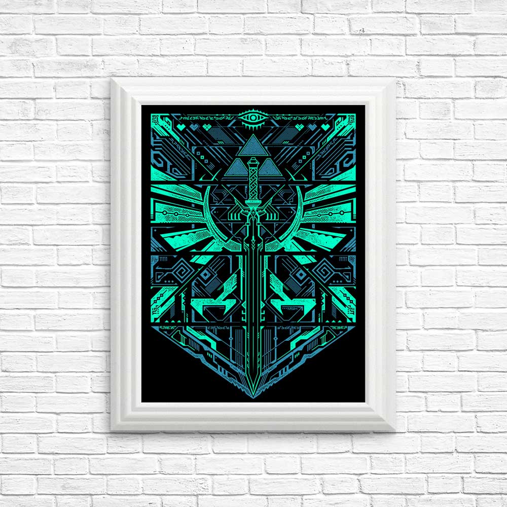 Cyber Z Hero - Posters & Prints
