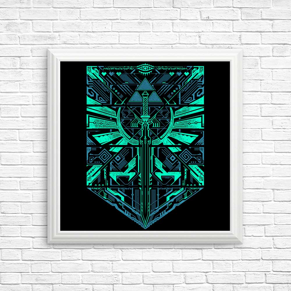 Cyber Z Hero - Posters & Prints