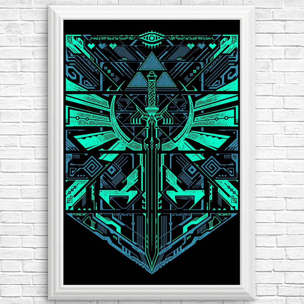 Cyber Z Hero - Posters & Prints